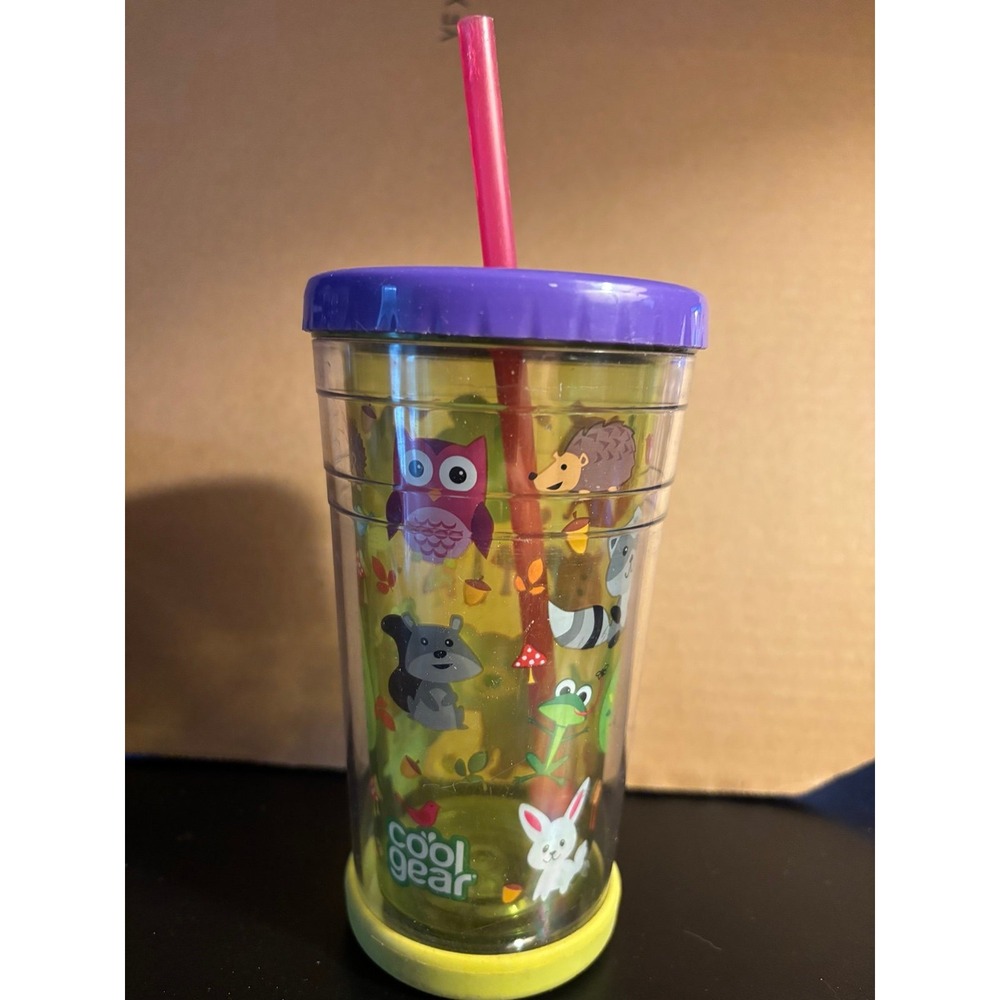 Tervis Tumbler w/Owls, Birds, Trees - 16oz.  -- Very Cute!  USA